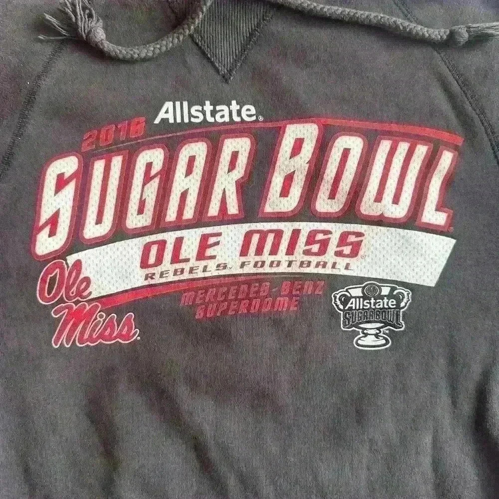 Ole Miss 2016 Allstate Sugar Bowl Hooded Sweatshirt - Small